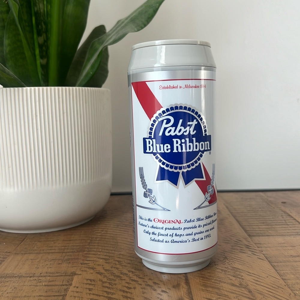 Pabst Blue Ribbon Can Cooler